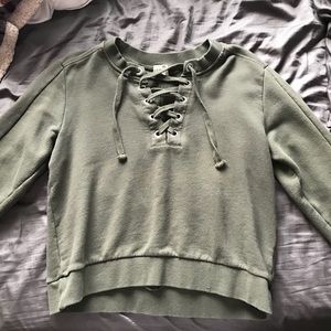 Army Green Sweater